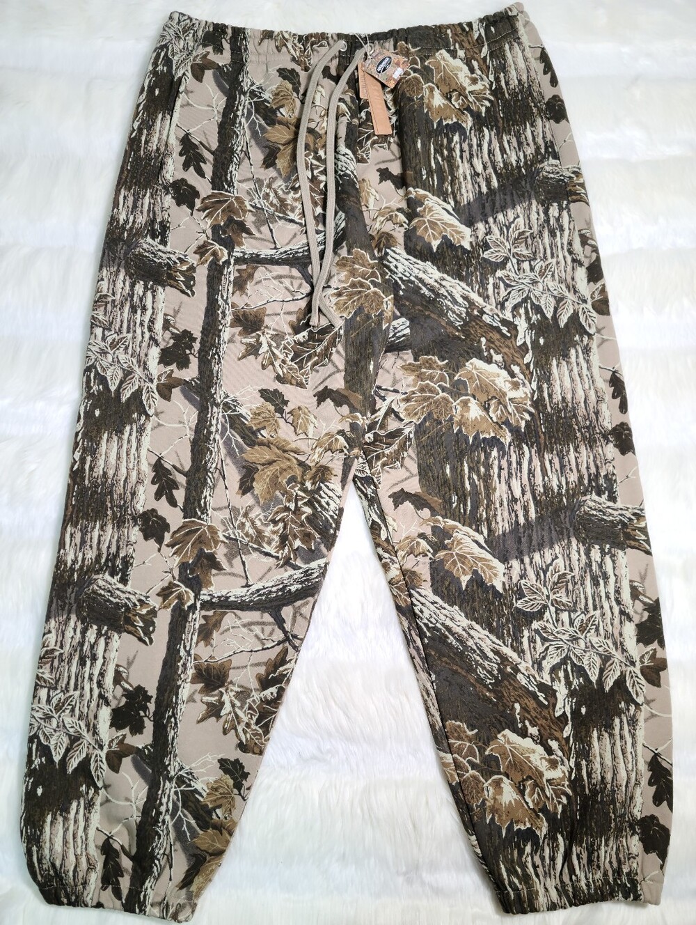 SKIMS x Post Malone Heavy Fleece Relaxed Jogger Realtree Camo Men XL NEW